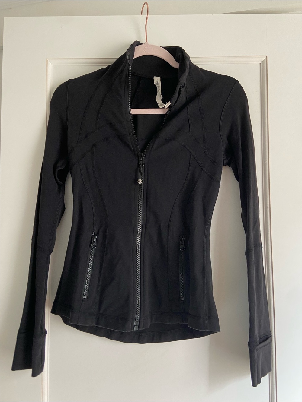 Black Lululemon Full Zip Align Jacket
